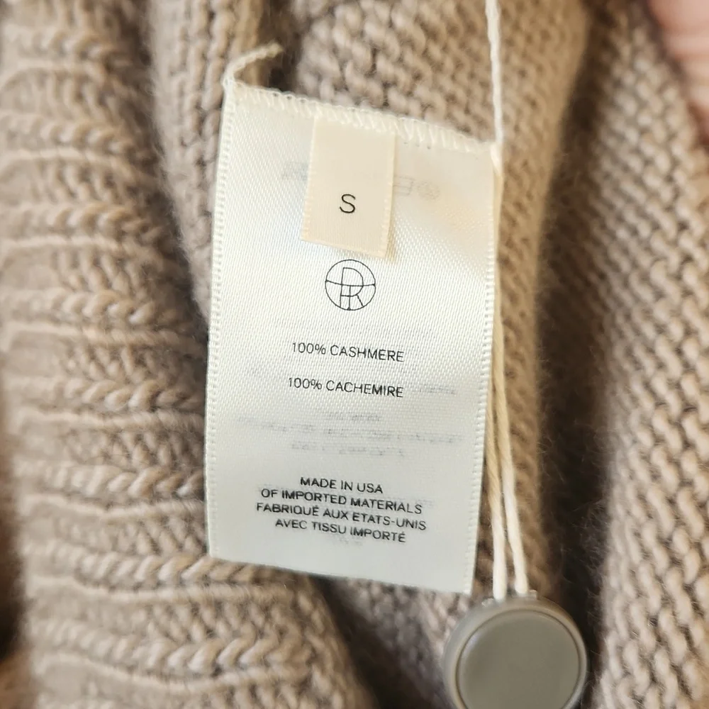 The Row Essea Cashmere Sweater size S BNWT - Picture 16 of 16